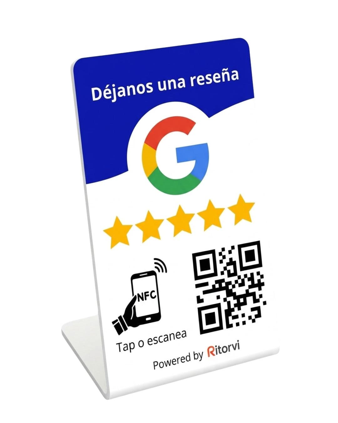 Tarjeta NFC con destino a Google